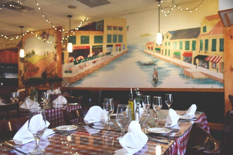 Angeli's Restaurant storefront in Naperville IL