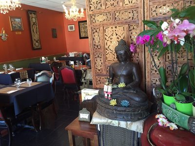 Bangkok Village storefront in Naperville IL