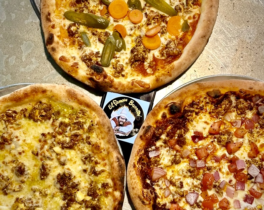 Billy Bricks Wood Fired Pizza food