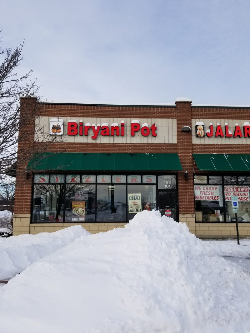 Biryani Pot storefront in Naperville IL