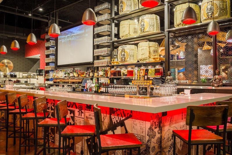 Blue Sushi Sake Grill interior