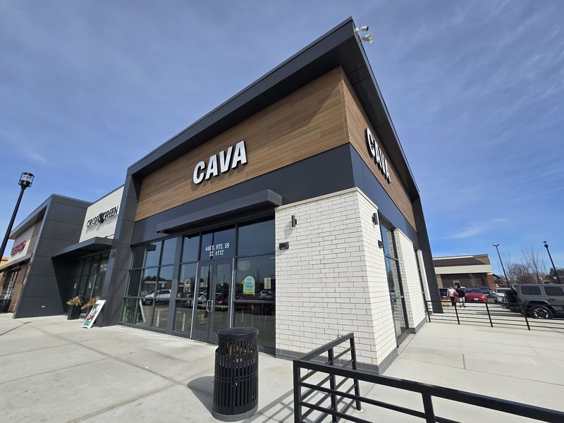 CAVA storefront in Naperville IL