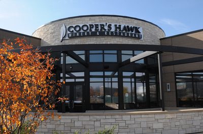 Cooper's Hawk Winery & Restaurant storefront in Naperville IL