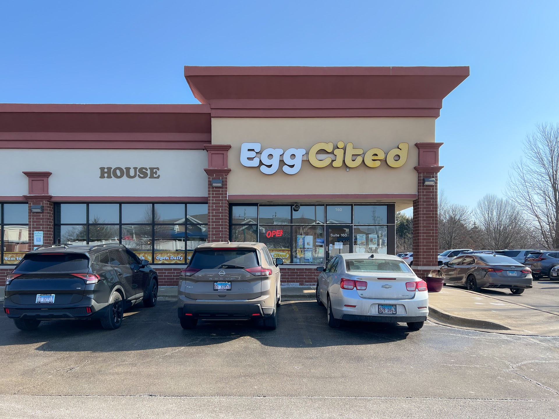 EggCited Pancake House interior