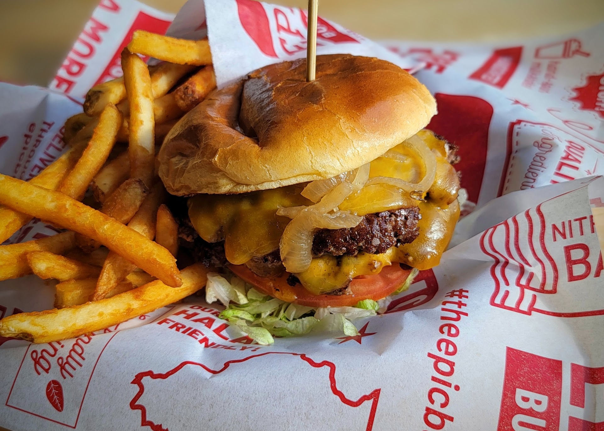 Epic Burger interior