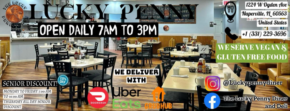 The Lucky Penny Diner and Deli hero