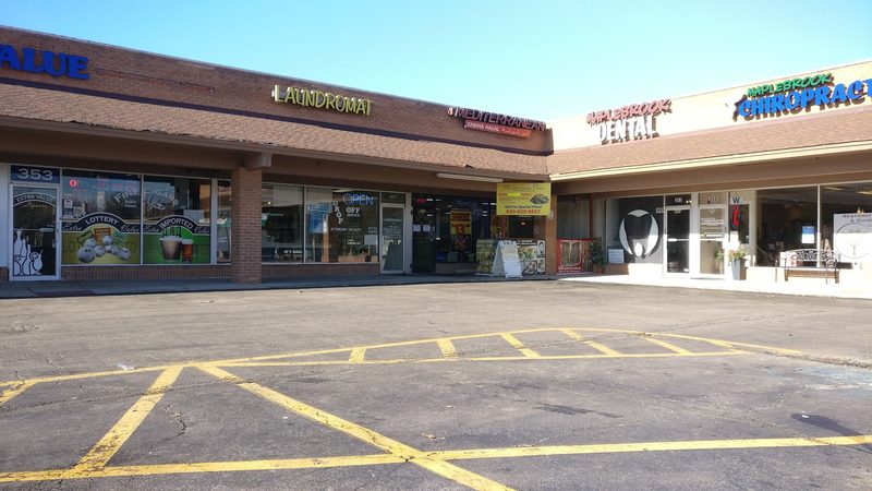 Mediterranean Oasis storefront in Naperville IL