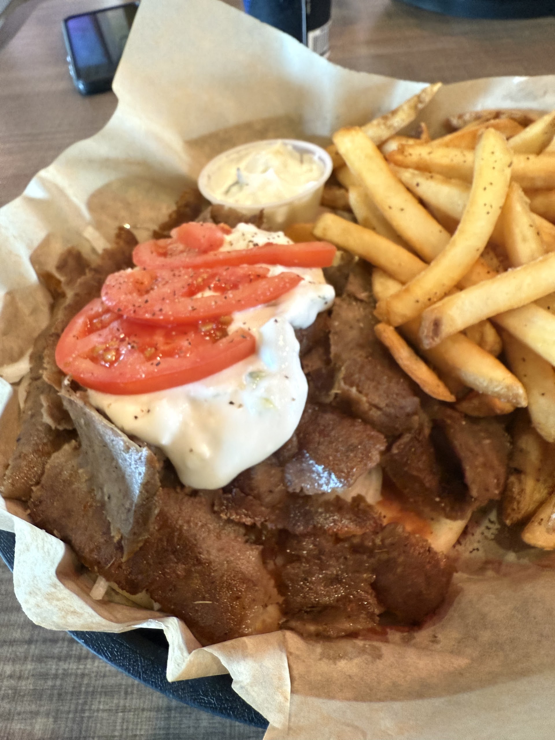 Nicky's Red Hots ambiance