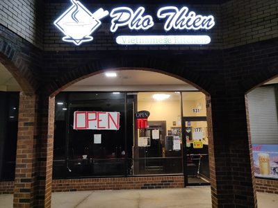 Pho Thien Vietnamese Kitchen storefront in Naperville IL