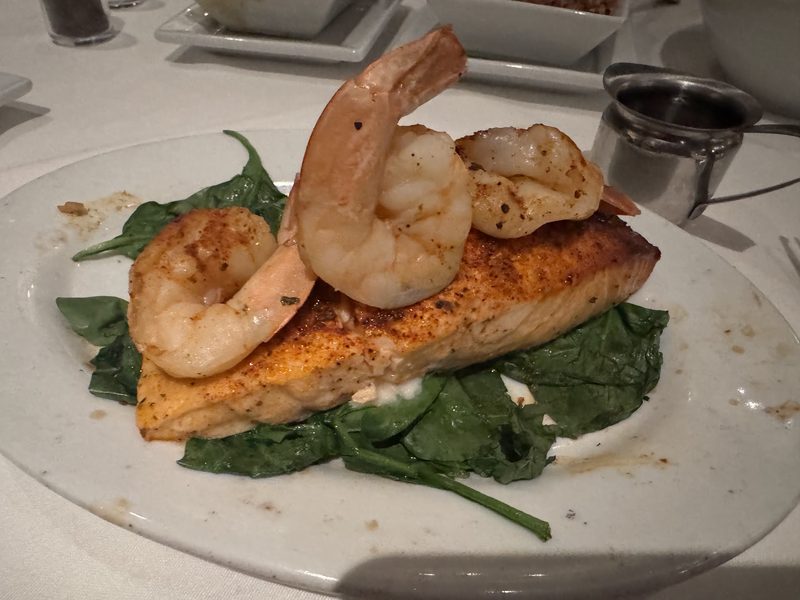 Ruth's Chris Steak House food