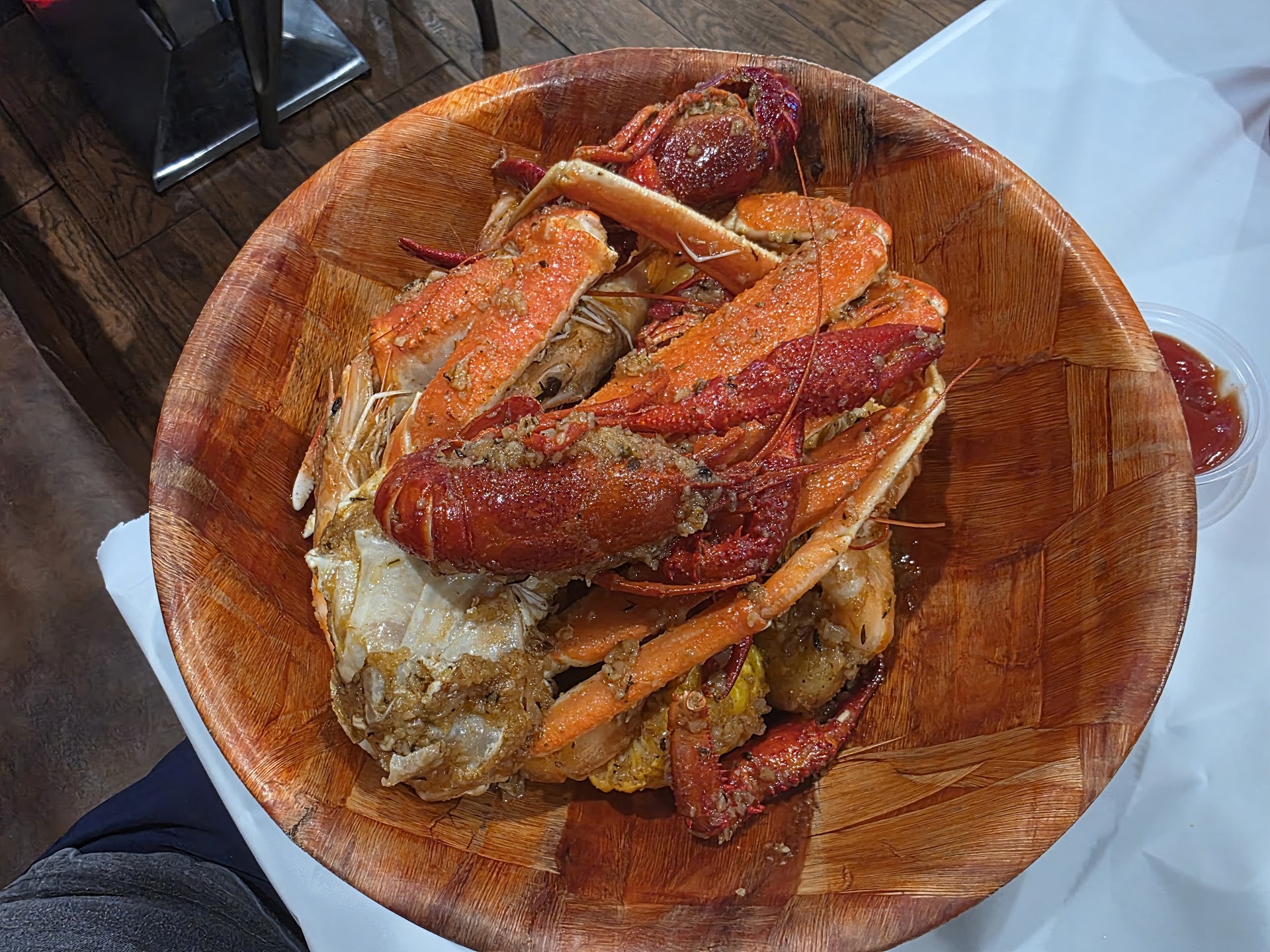 Sea Shack Cajun Style interior