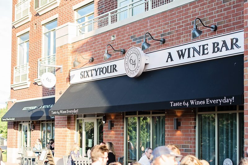 SixtyFour Wine Bar & Kitchen storefront in Naperville IL