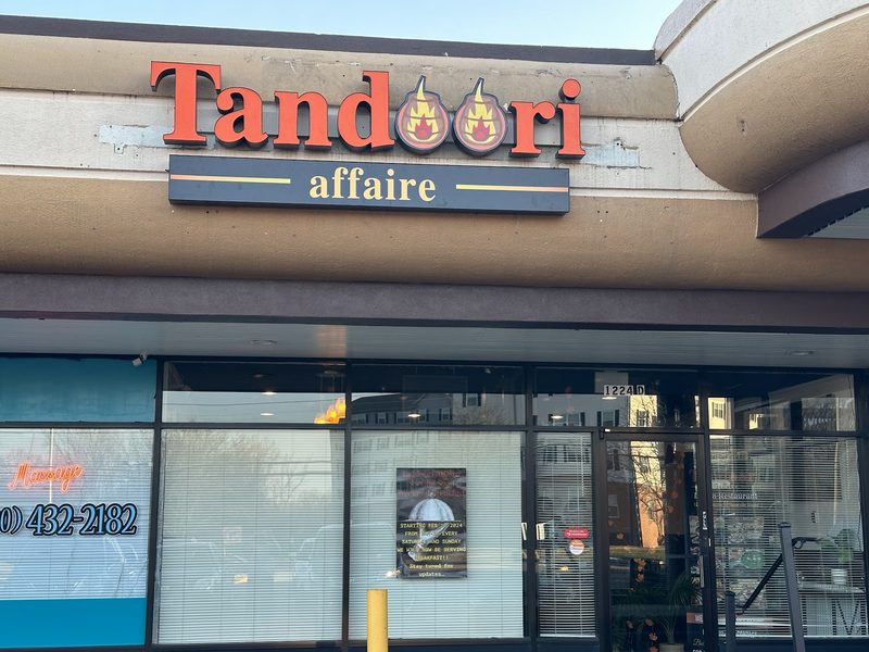 Tandoori Affaire storefront in Naperville IL