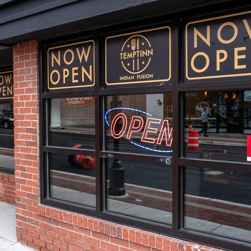 Temptinn storefront in Naperville IL