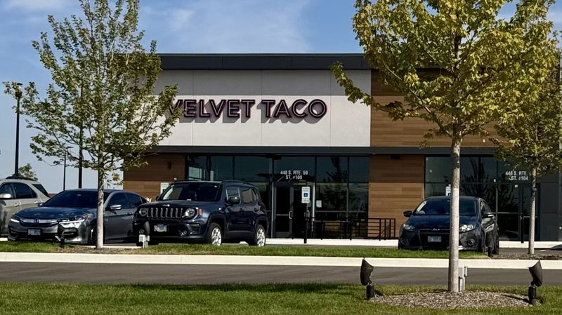 Velvet Taco storefront in Naperville IL